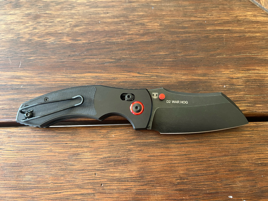 Pickled Steel Warhog Knife