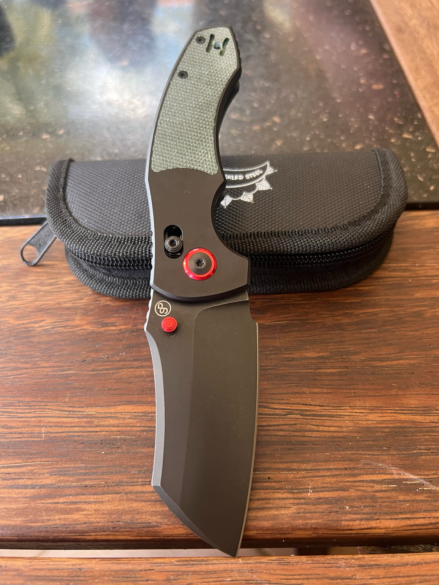 Pickled Steel Warhog Knife