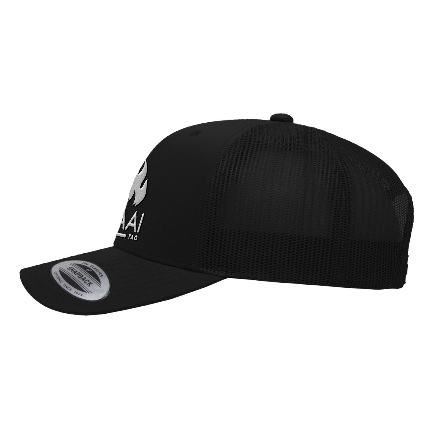 BraaiTac Black Trucker Cap