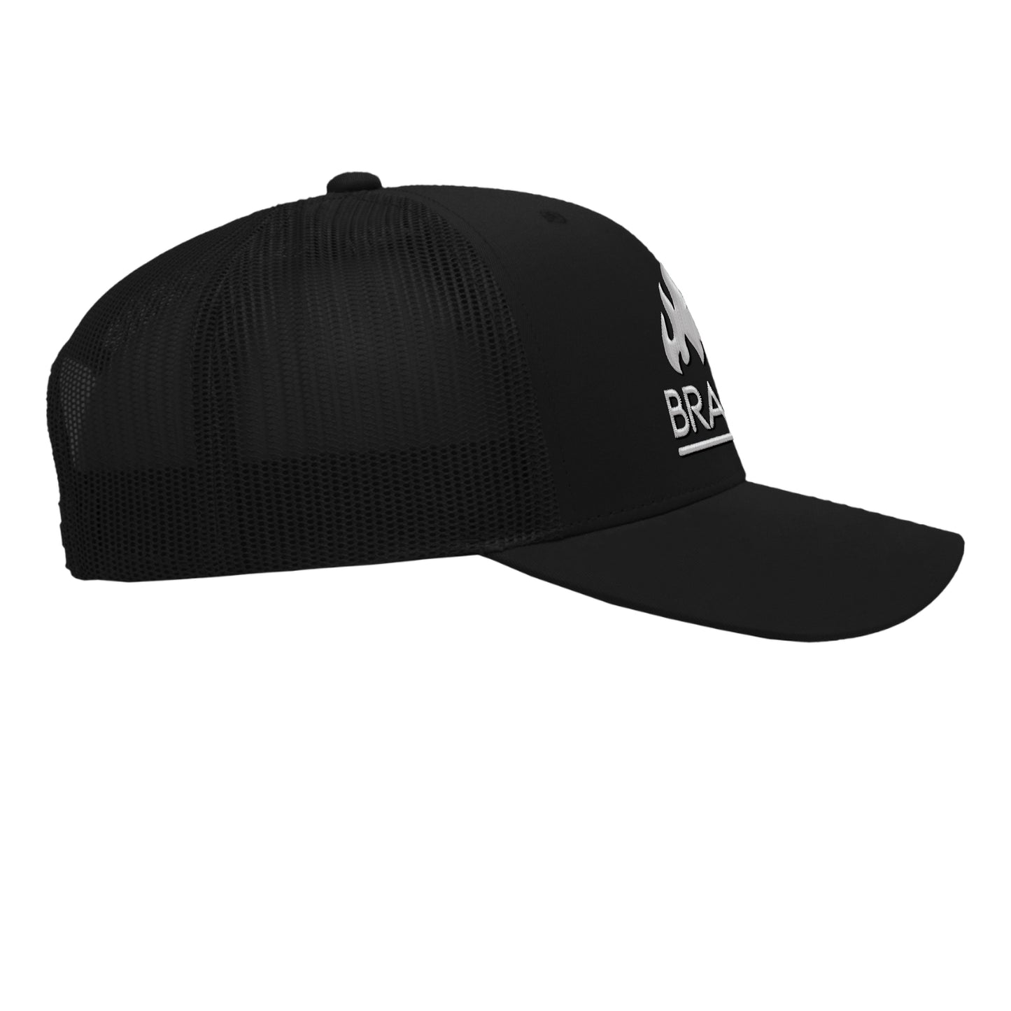 BraaiTac Black Trucker Cap