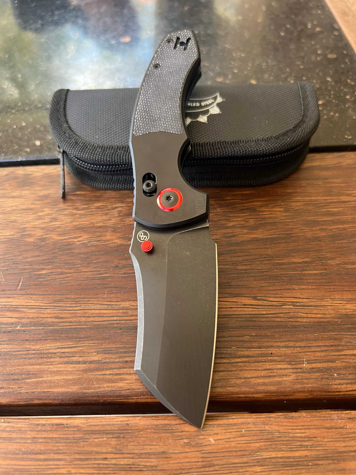 Pickled Steel Warhog Knife